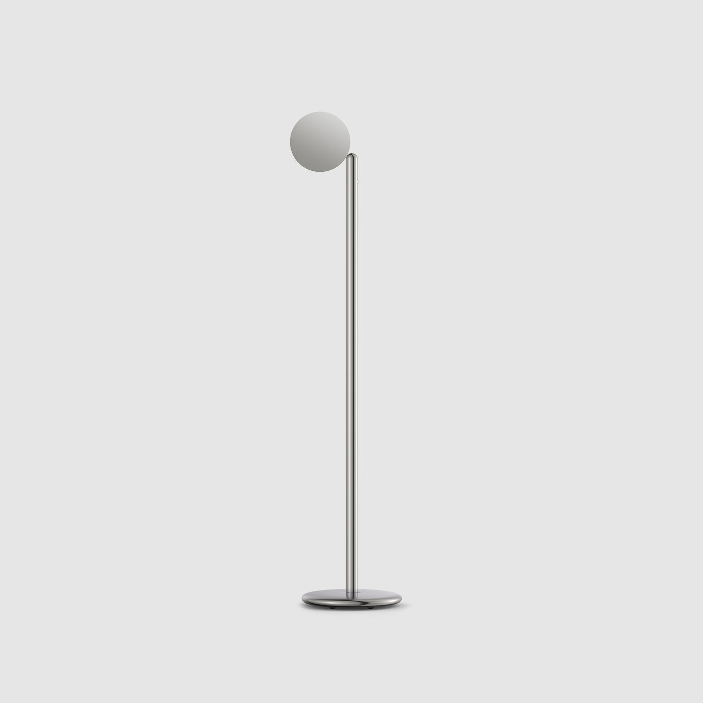 Grau Parrot floor portable lampadaire, LED, rechargeable, poli vue arriere