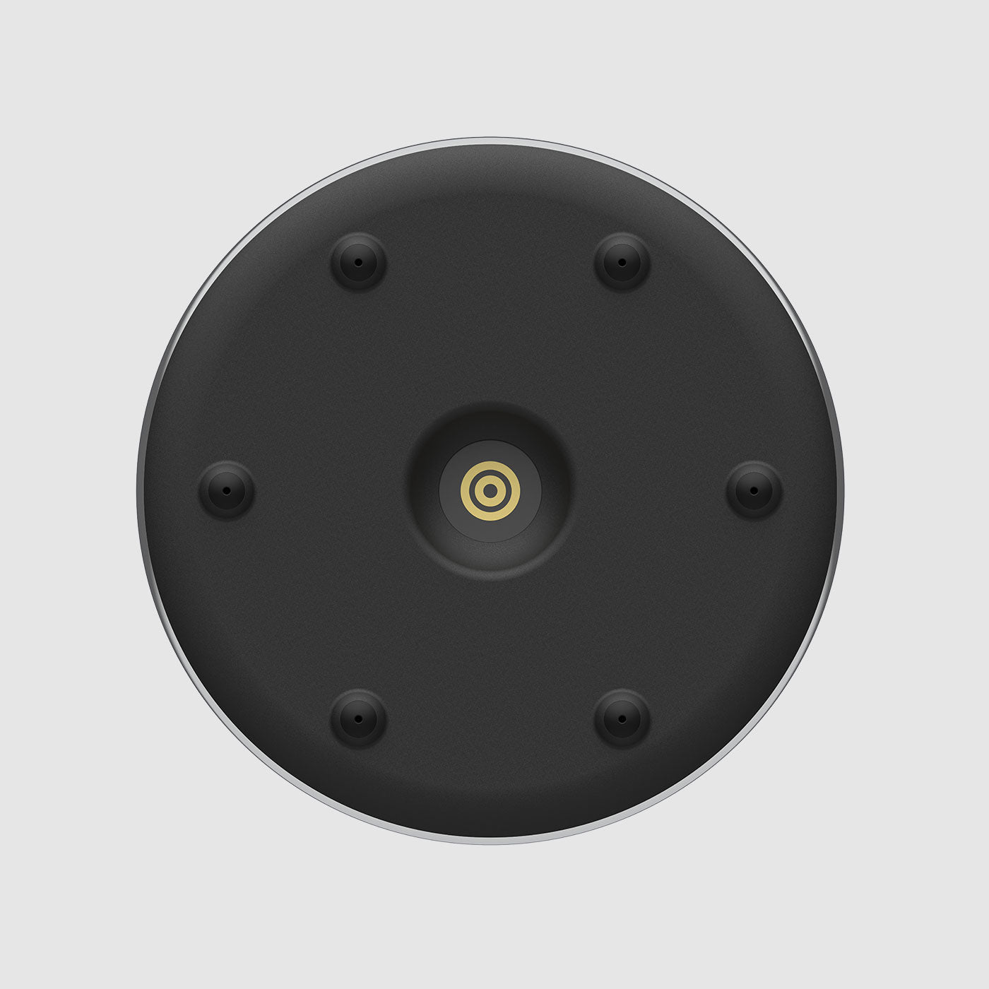 Face inférieure de la lampe Parrot Floor de GRAU en polished avec contact de charge intégré