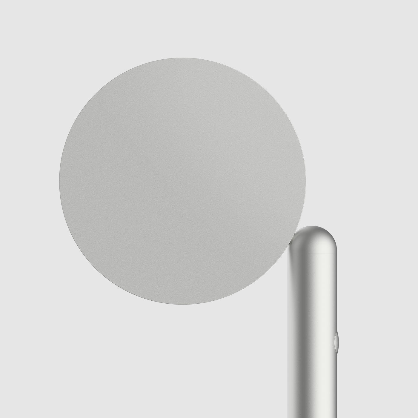 Dos de la tête de lampe GRAU Parrot Floor en argent