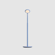 Grau Parrot lampadaire sans fil, rechargeable en bleu