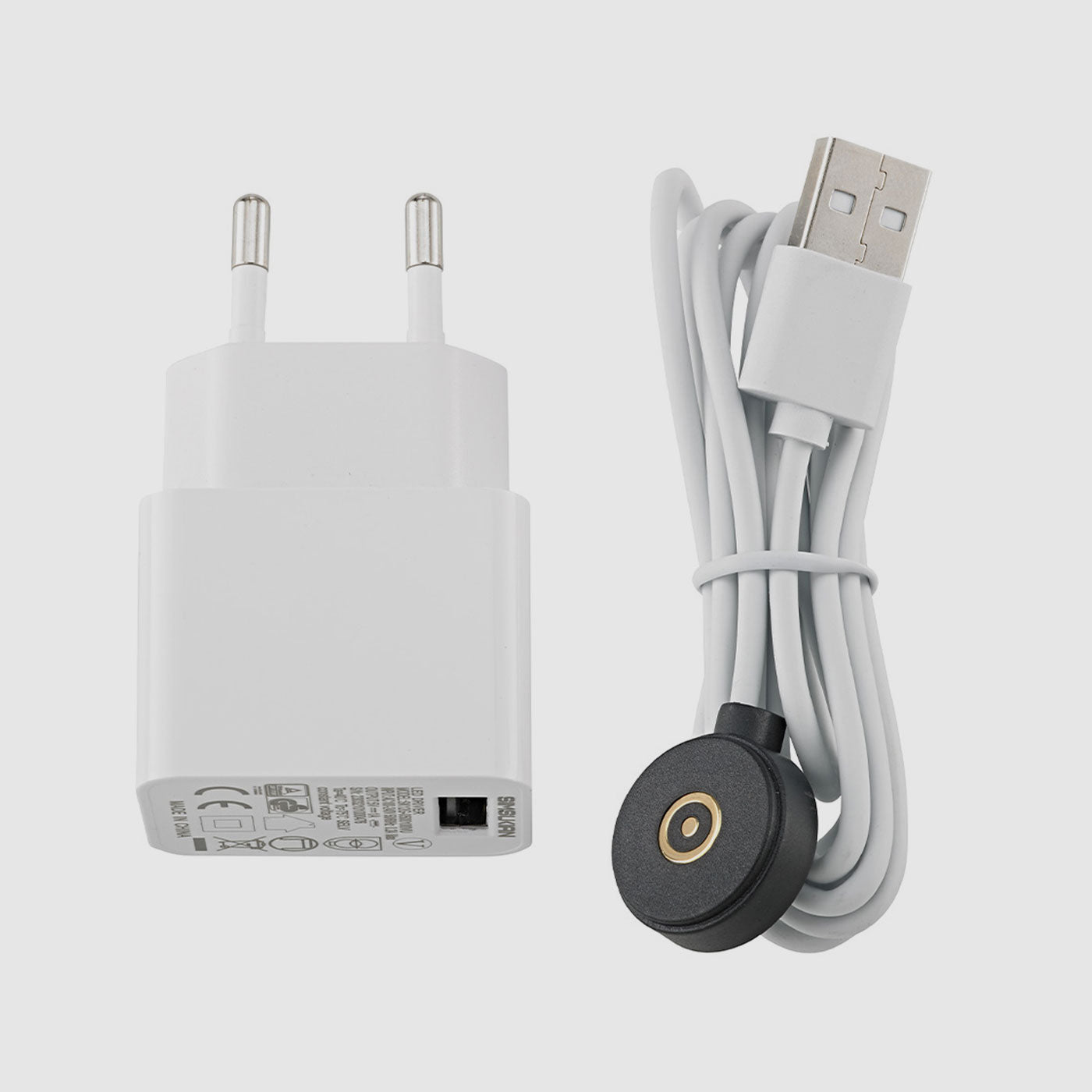 Sigor Adaptateur secteur et câble de charge Easy-Connect palet blanc