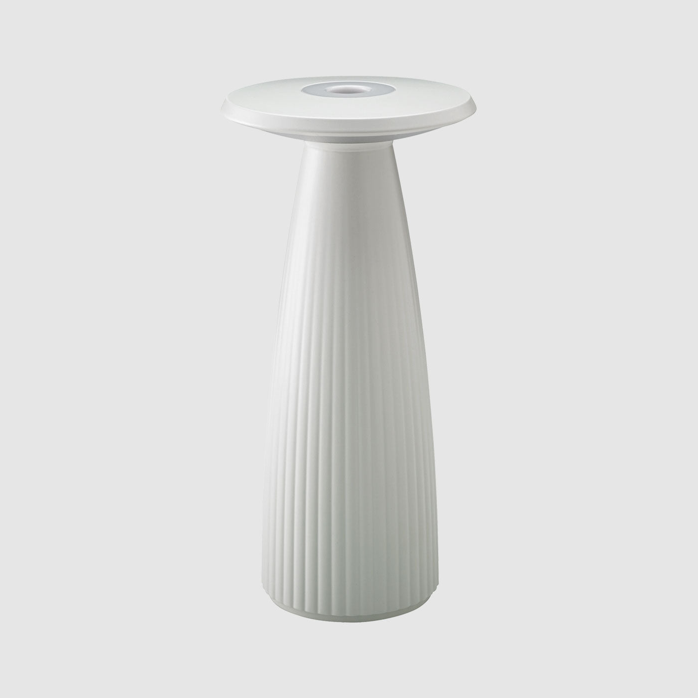 Sigor Nuflair lampe, vase à fleurs, sans fil, rechargeable en blanc