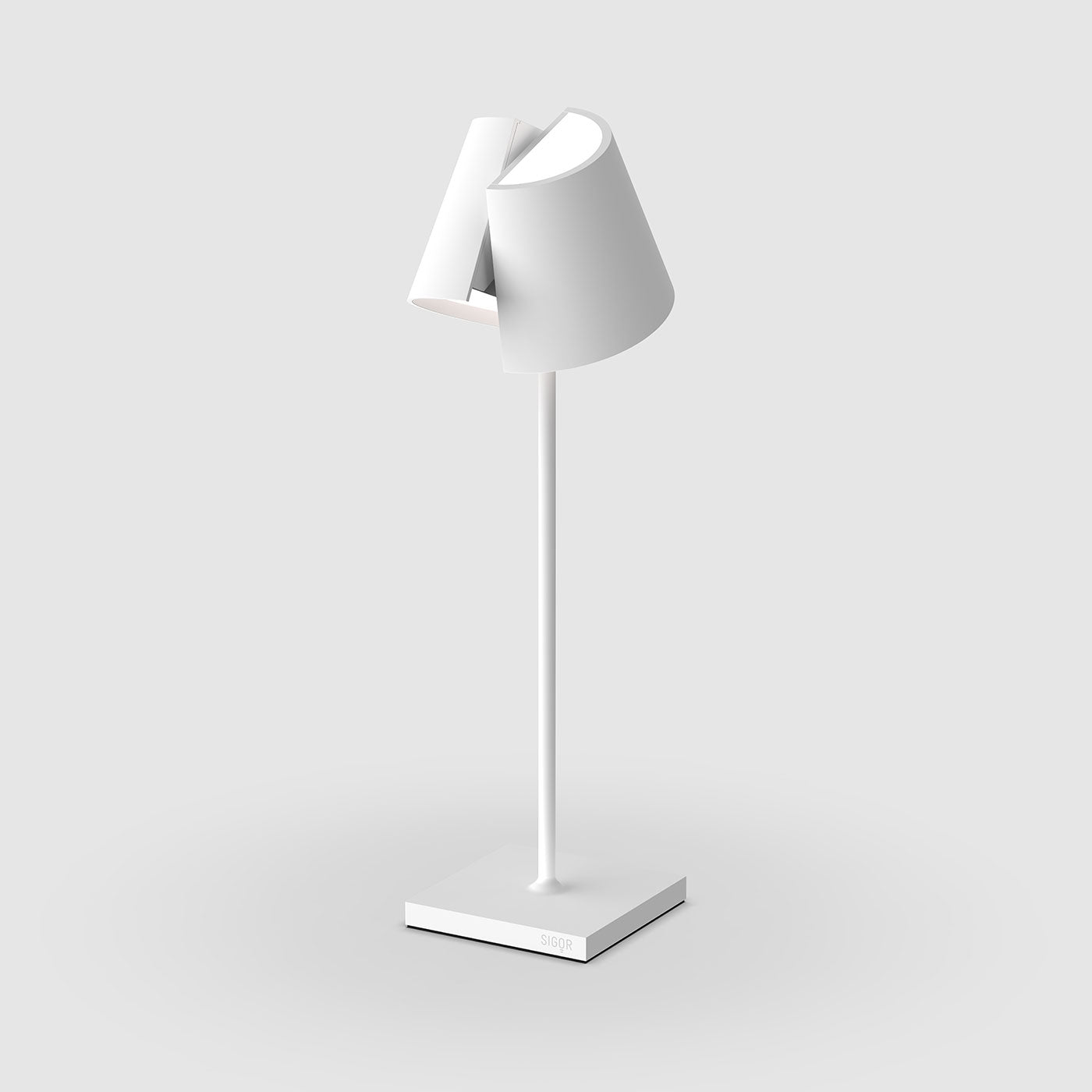 Sigor Nuindie tango, lampe sans fil, rechargeable en blanc