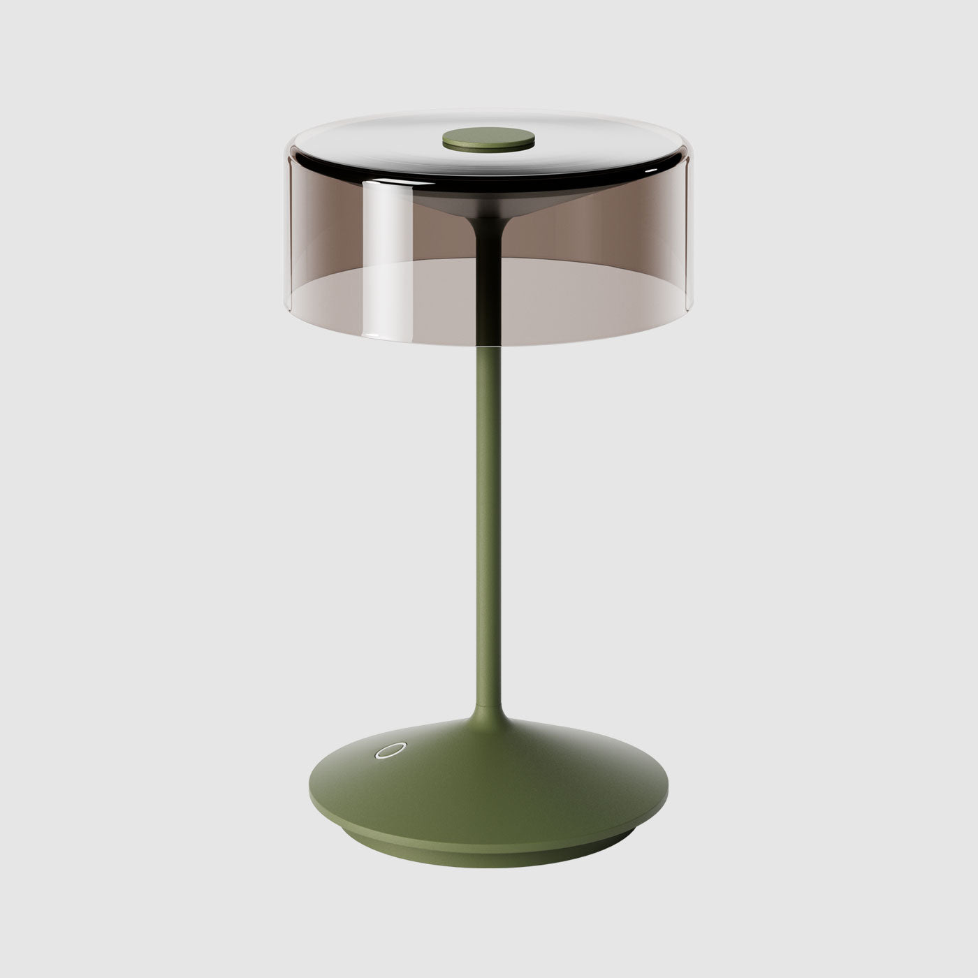 Sigor Numotion lampe de table, abat-jour en verre en vert