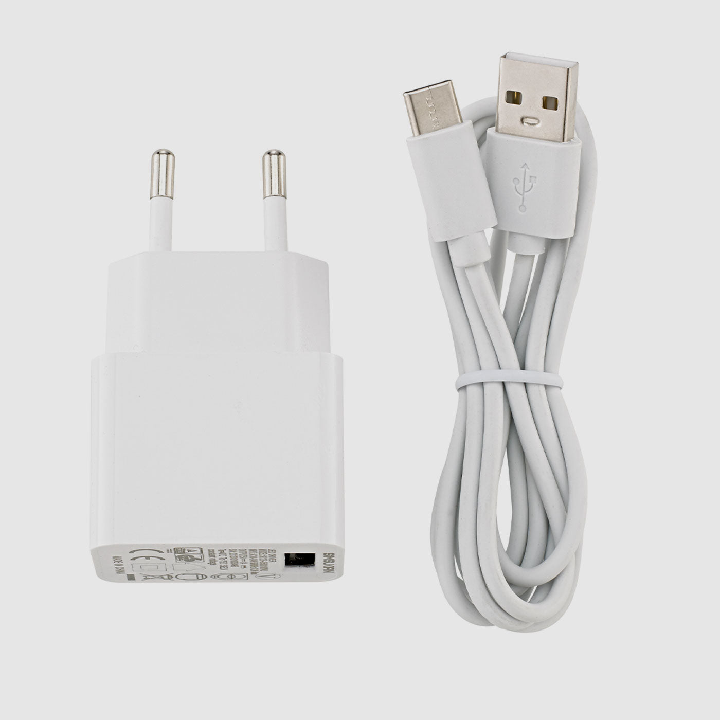 Sigor Adaptateur secteur et câble de charge USB-C blanc